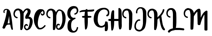 Getolyfe Free For Personal Font UPPERCASE