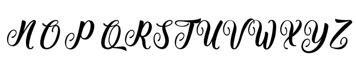 Getsu Magic - Personal Use Font UPPERCASE