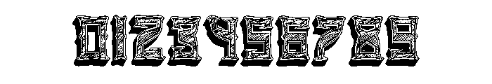 Gewidmet Regular Font OTHER CHARS