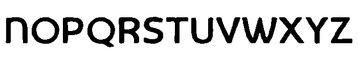 Gezoka Demo Font UPPERCASE