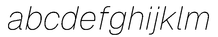 Geist 100italic FONT