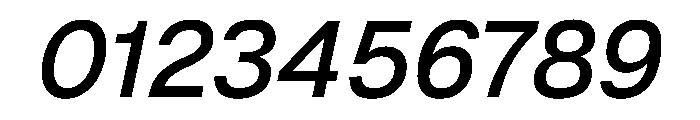 Geist 500italic Font OTHER CHARS