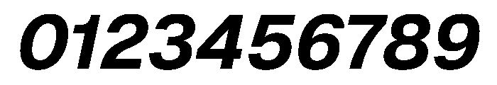 Geist 700italic Font OTHER CHARS