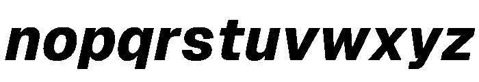 Geist 800italic Font LOWERCASE