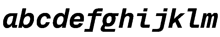 Geist Mono 700italic FONT