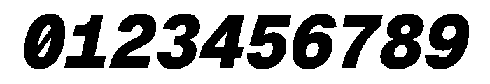 Geist Mono 900italic Font OTHER CHARS