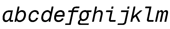 Geist Mono Italic FONT