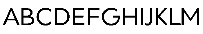 Geom 300 Font UPPERCASE