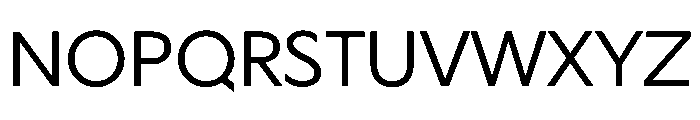 Geom 300 Font UPPERCASE