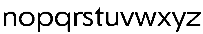 Geom 300 Font LOWERCASE