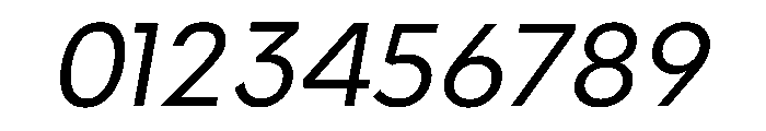 Geom 300italic Font OTHER CHARS