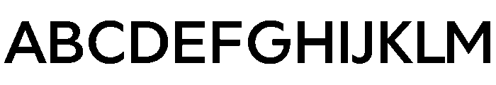 Geom 500 Font UPPERCASE
