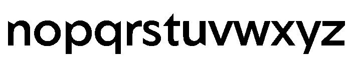 Geom 500 Font LOWERCASE