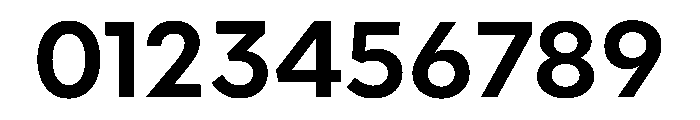 Geom 600 Font OTHER CHARS