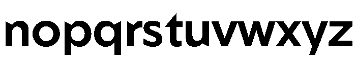 Geom 600 Font LOWERCASE