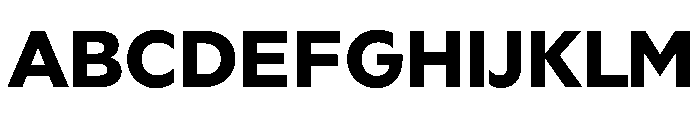 Geom 800 Font UPPERCASE