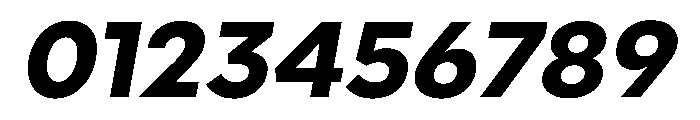 Geom 800italic Font OTHER CHARS