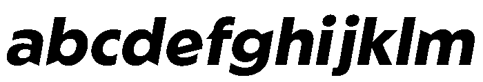 Geom 800italic FONT