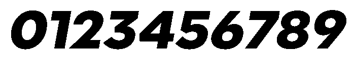 Geom 900italic Font OTHER CHARS