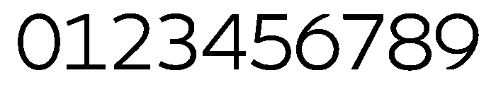 Geomini 300 Font OTHER CHARS