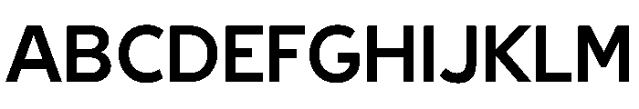 Geomini 600 Font UPPERCASE