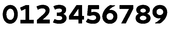 Geomini 700 Font OTHER CHARS
