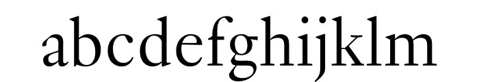 Genath Light Font LOWERCASE
