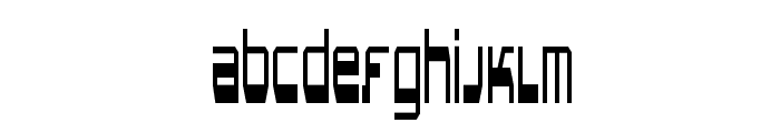 Gentro-CondensedBold Font LOWERCASE