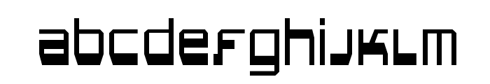 Gentro-ExpandedBold Font LOWERCASE