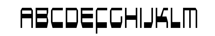 Gentro-ExpandedRegular Font UPPERCASE