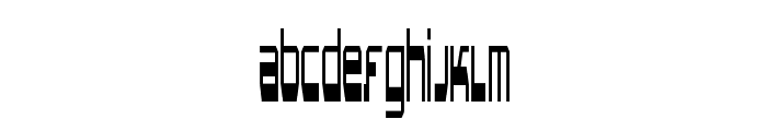 Gentro-ExtracondensedBold Font LOWERCASE