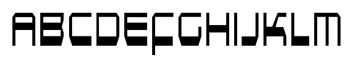 Gentro-ExtraexpandedRegular Font UPPERCASE