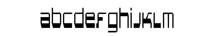 Gentro Font LOWERCASE