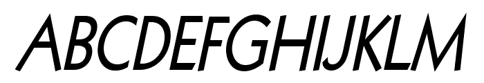 Geo 112 Condensed Bold Italic Font UPPERCASE