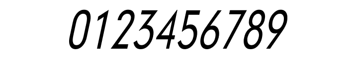 Geo 579 Thin Italic Font OTHER CHARS