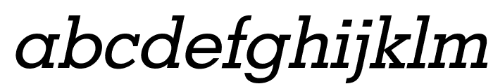 Geo Condensed Italic Font LOWERCASE