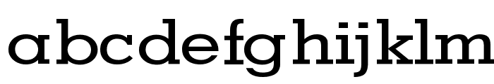 Geo Wide Normal Font LOWERCASE