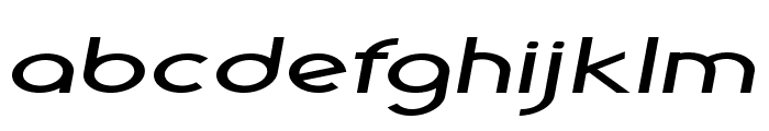 Geode-ExtraexpandedBold Font LOWERCASE