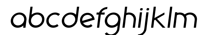 Geode Font LOWERCASE