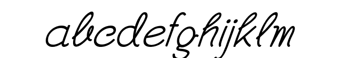 Georgio-BoldItalic Font LOWERCASE