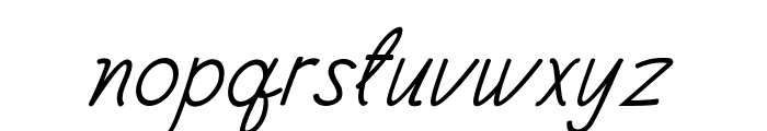 Georgio-BoldItalic Font LOWERCASE