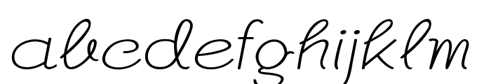 Georgio-ExpandedRegular Font LOWERCASE