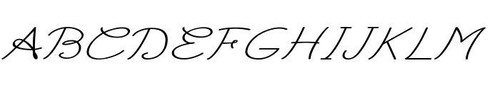 Georgio-ExtraexpandedItalic Font UPPERCASE
