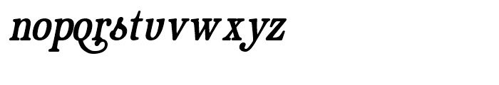 Geist Bold Italic Font LOWERCASE