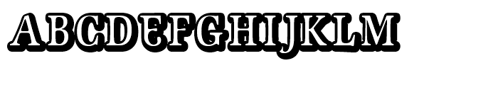 Geist Shadow Font UPPERCASE