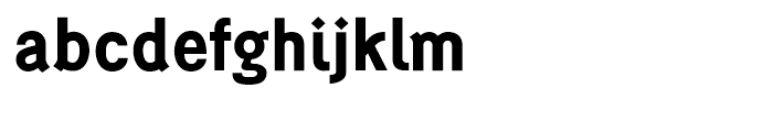 Generation Gothic Regular Italic Font LOWERCASE