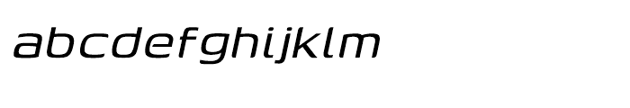 Genos Regular Italic Font LOWERCASE