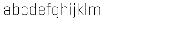 Geogrotesque Ultra Light Font LOWERCASE