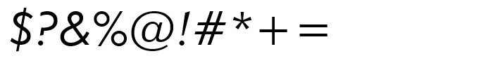 Geometric 415 Lite Italic Font OTHER CHARS