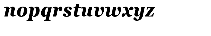 Georgia Pro Condensed Bold Italic Font LOWERCASE